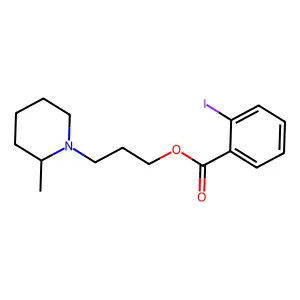 Compound C16H22INO2 structure