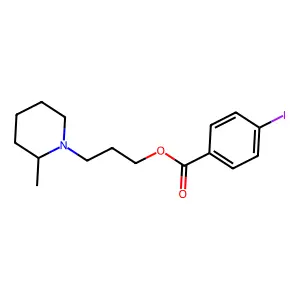 Compound C16H22INO2 structure