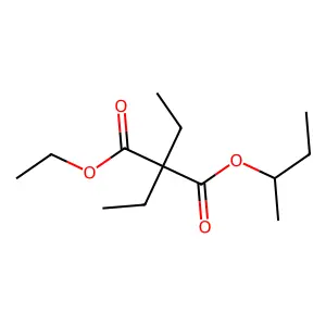 MALONIC ACID, DIETHYL-, ETHYL ISOBUTYL ESTER structure