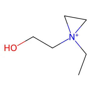 Ethylcholine aziridinium structure