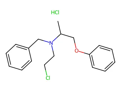 Dibenzyline structure