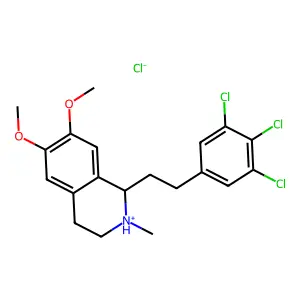 Compound C20H23Cl4NO2 structure