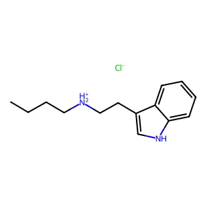 N-Butyltryptamine hydrochloride structure