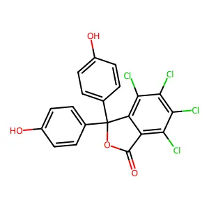 Phenoltetrachlorophthalein structure