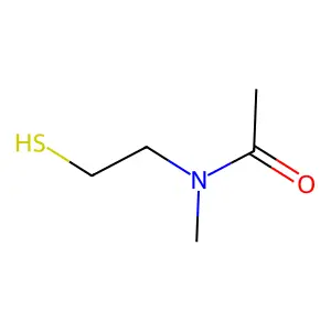 N-Acetyl-methyl cysteamine structure