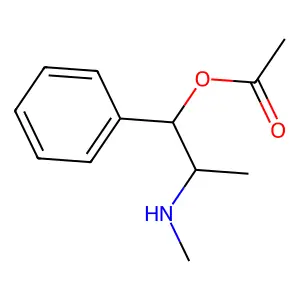 [(1R,2S)-2-(methylamino)-1-phenylpropyl] acetate structure