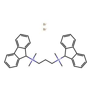 Compound C33H36Br2N2 structure