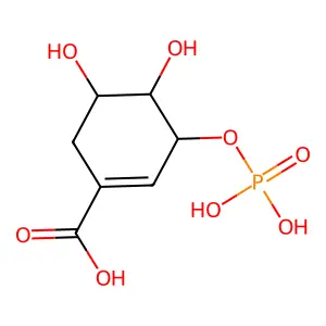shikimic acid-3-phosphate structure