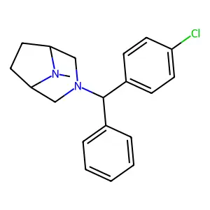 Compound C20H23ClN2 structure