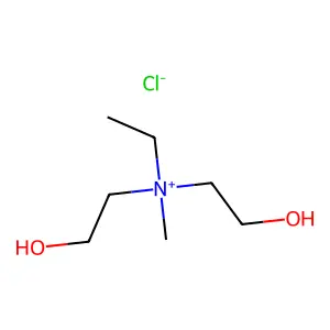 AMMONIUM, ETHYLBIS(2-HYDROXYETHYL)METHYL-, CHLORIDE structure