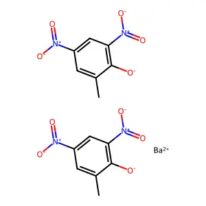 Compound C14H10BaN4O10 structure