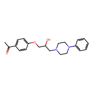 Compound C21H26N2O3 structure