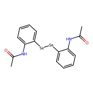 o-ACETOTOLUIDIDE, alpha, alpha'-DISELENOBIS- structure
