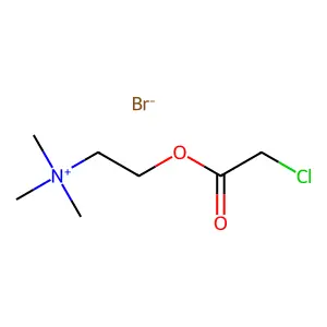 Chloracetylcholin bromide structure