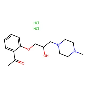 Compound C16H26Cl2N2O3 structure