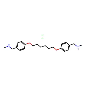 Compound C22H34Cl2N2O2 structure