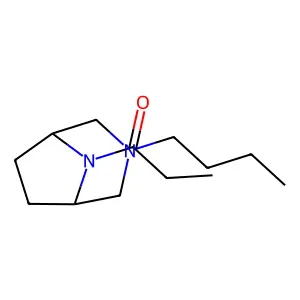 1-(3-butyl-3,8-diazabicyclo[3.2.1]octan-8-yl)propan-1-one structure