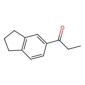 1-(2,3-dihydro-1H-inden-5-yl)propan-1-one structure
