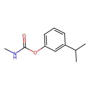 m-Cumenyl methylcarbamate structure