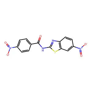 Compound C14H8N4O5S structure