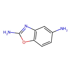 1,3-benzoxazole-2,5-diamine structure