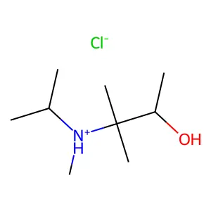 3-(N-Methylisopropylamino)-3-methyl-2-butanol hydrochloride structure