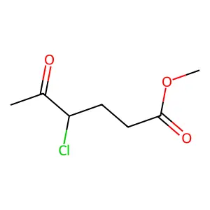 methyl 4-chloro-5-oxohexanoate structure