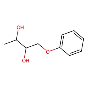 1,2-Propanediol, 1-methyl-3-phenoxy- structure