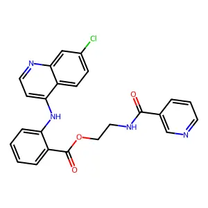 Nicafenine structure