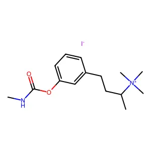 Carbamic acid, methyl-, 3-(3-(trimethylammonio)butyl)phenyl ester, iodide structure