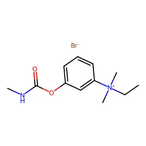 ethyl-dimethyl-[3-(methylcarbamoyloxy)phenyl]azanium bromide structure