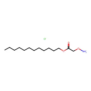 Dodecyl 2-aminooxyacetate hydrochloride structure