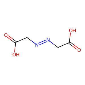 2-(carboxymethyldiazenyl)acetic acid structure