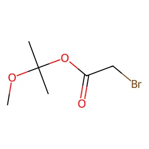 ACETIC ACID, BROMO-, 1-METHOXYISOPROPYL ESTER structure
