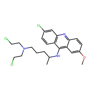 quinacrine mustard structure