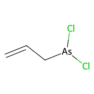 Allyldichloroarsine structure