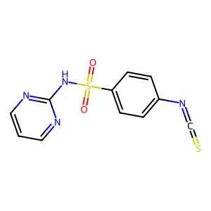 Compound C11H8N4O2S2 structure