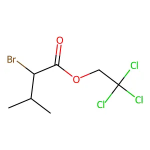 Compound C7H10BrCl3O2 structure