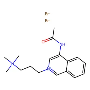 Compound C17H25Br2N3O structure