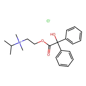 Benzilyloxyethyldimethylisopropylammonium chloride structure