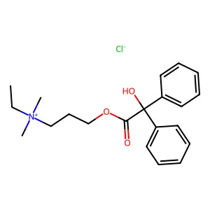 Benzilyloxypropyldimethylethylammonium chloride structure