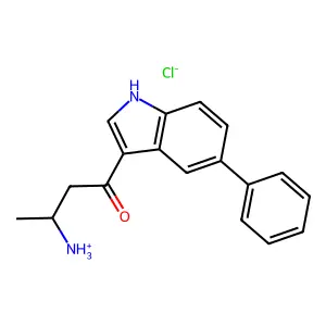 Compound C18H19ClN2O structure