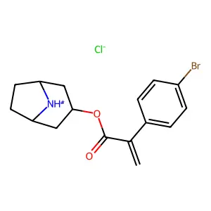 Compound C17H21BrClNO2 structure