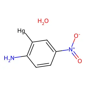 Compound C6H7HgN2O3 structure