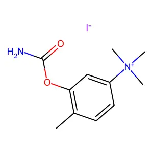 Carbamic acid, 5-(trimethylammonio)-o-tolyl ester, iodide structure