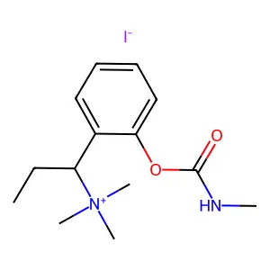 Carbamic acid, methyl-, 2-(1-(trimethylammonio)propyl)phenyl ester, iodide structure