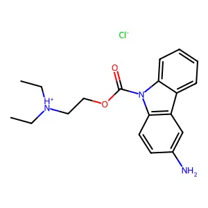 Compound C19H24ClN3O2 structure