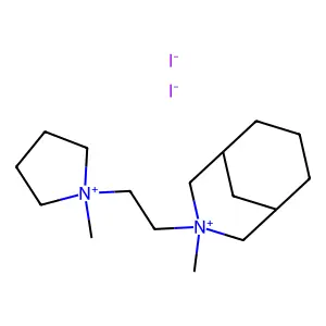 Compound C16H32I2N2 structure