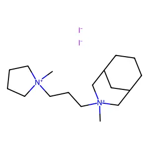 Compound C17H34I2N2 structure
