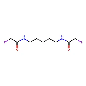 Compound C9H16I2N2O2 structure